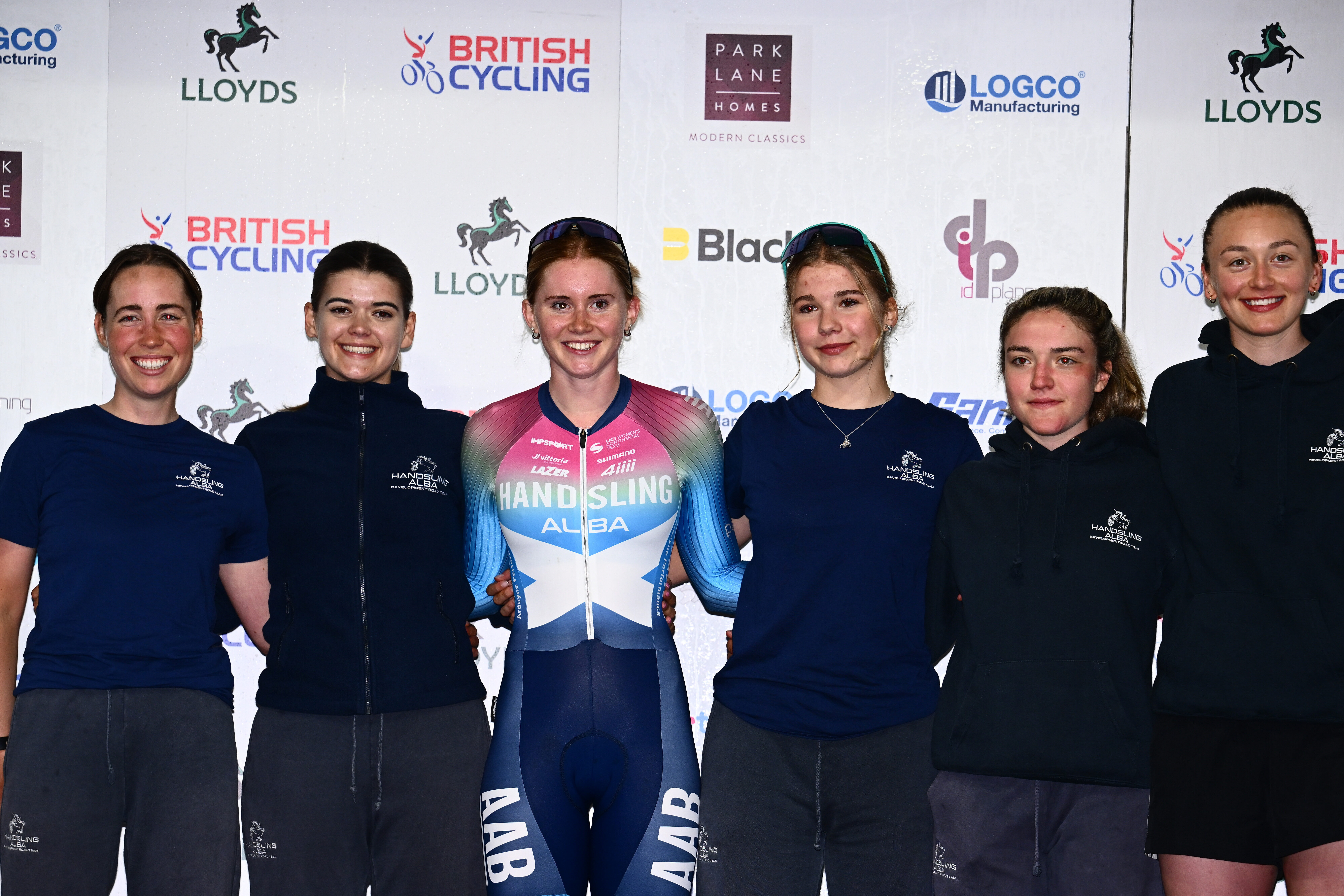 Maddie Cooper and Handsling Alba Podium SWPix Olly Hassell
